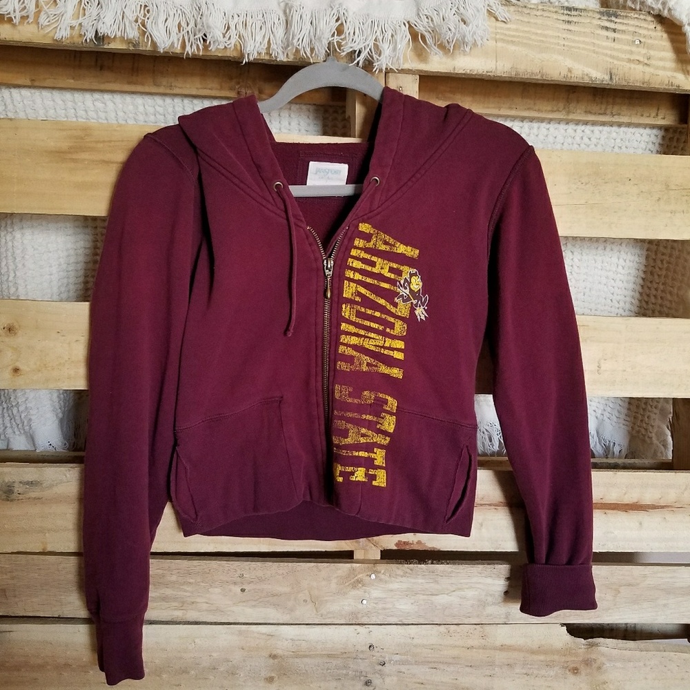 Arizona State University Jansport cropped hoodie